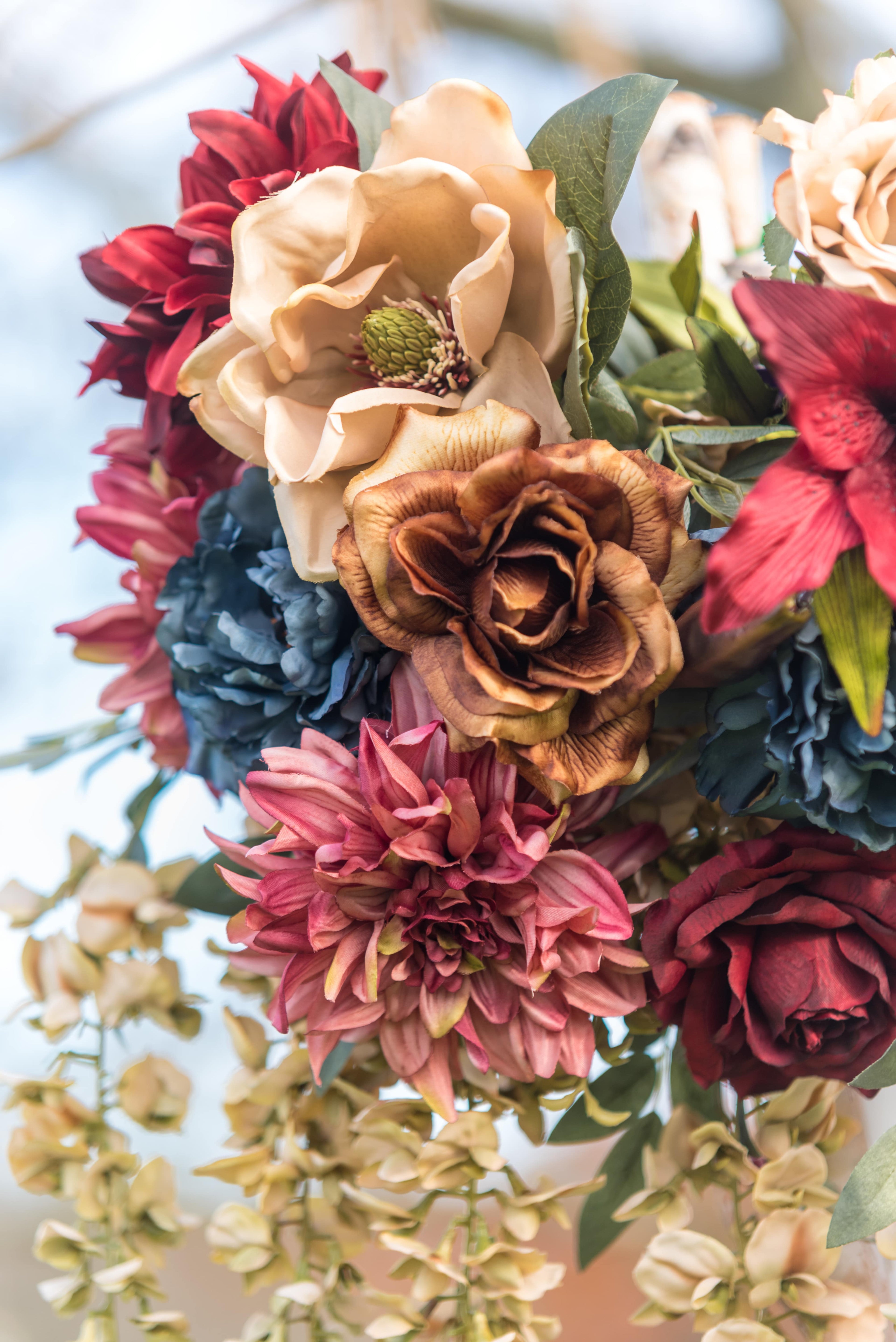 Zijden bloemen