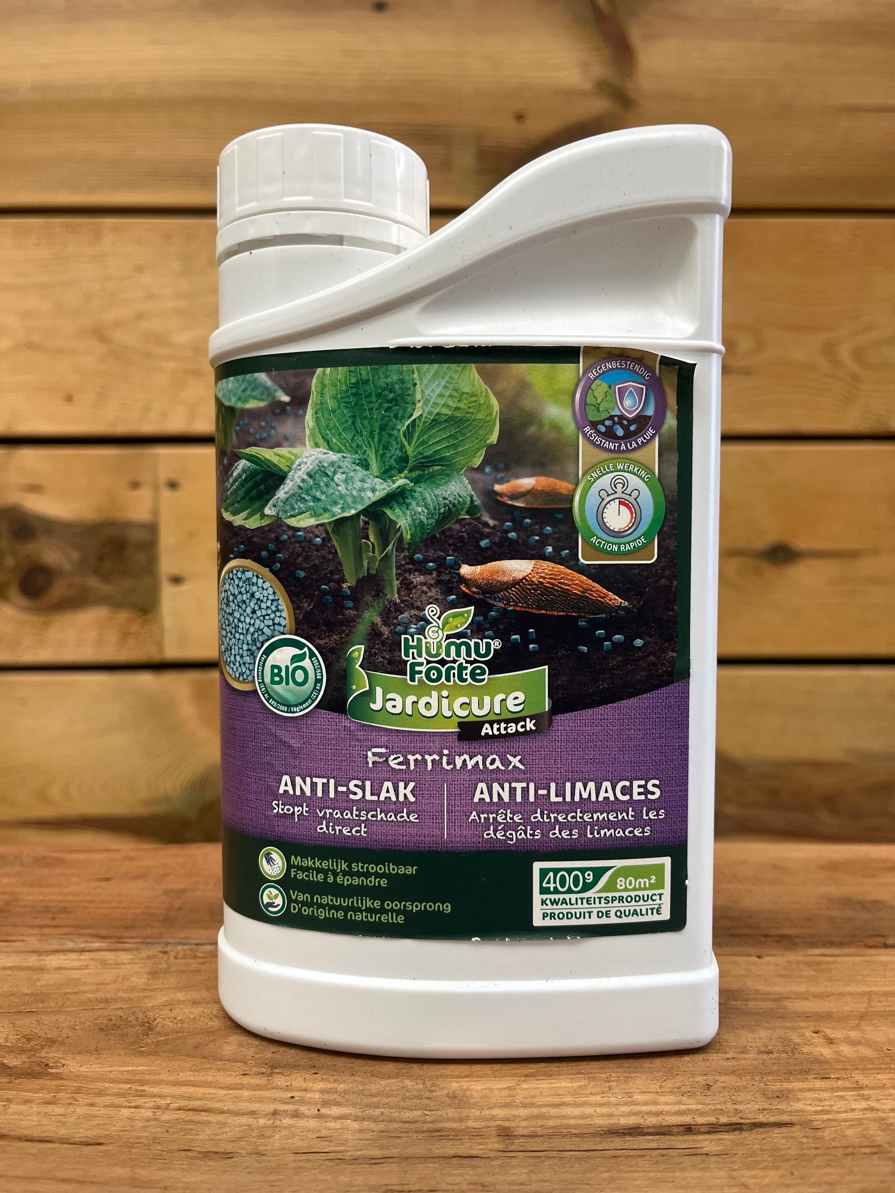 Humuforte Anti-Slak – 400g Slakkenkorrels voor Tuinplanten